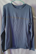 Men Structure Pullover Longsleeve Shirt Size Large Casual Lightweight Co... - $10.99
