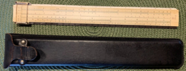 Keuffel &amp; Esser 4053-3 Slide Rule w Leather Case [e-01] - $16.90 CAD