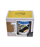 Lisa Congdon Its A New Day Double Sided 11 oz Ceramic Coffee Mug Em &amp; Fr... - $17.29