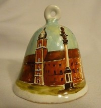 Vintage Warszawa Bell Hand Painted BK Warsaw Poland - £18.76 GBP