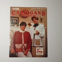 Cardigans from Sweats vintage Sewing Pattern booklet by Leisure Arts - £5.94 GBP