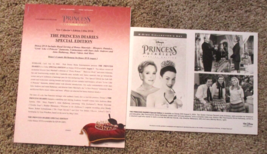 The Princess Diaries Dvd Launch Press Release &amp; 8X10 Glossy With 3 B&amp;W Photos - £6.23 GBP