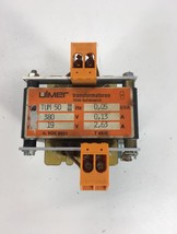 Ulmer TUM 50 Transformers pri.380v 0.13A sec.19v 2.63A  - £35.38 GBP