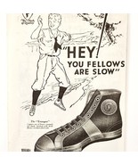 1930 Firestone Athletic Outdoor Shoes Advertisement Boy&#39;s Life Footwear ... - $27.45 CAD