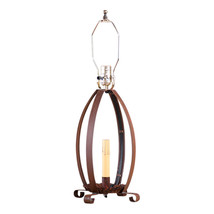 Betsy Ross Lamp Base in Rustic Tin - £101.25 GBP