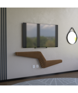 Batamex Parametric 57 inch Floating Shelf TV Unit Modern Geometric Woode... - €295,02 EUR