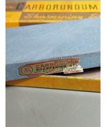 Carborundum No 125 Vintage Sharpening Stone Original Box NICE CONDITION ... - £21.90 GBP