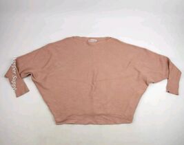 Anthropologie Light Pink Oversized Pullover Sweater Size XL - $24.28