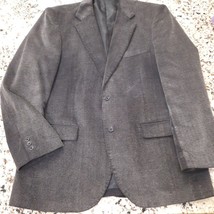 Alan Flusser Corduroy Sport Jacket 42R 42 regular Suit Coat Blazer Charc... - $68.30 CAD