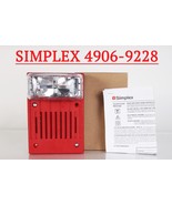 SIMPLEX 4906-9228 CEILING MOUNT HORN STROBE (RED) - £101.27 GBP