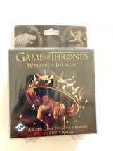 New Game Of Thrones Westeros Intrigue Card Game Sealed - $10.88