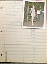 Edith Head:Amer,Costume Designer (Ursula Andress) Orig,Vintage Design &amp;Paperwork - £382.95 GBP