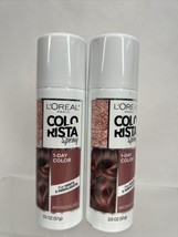(2) L&#39;Oreal  #RoseGold 02 Hair Color Colorista 1-Day 2oz Hints Spray COMBINESHIP - £5.62 GBP