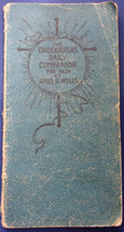 Vintage The Endeavorer’s Daily Companion For 1909 R.R. Anderson Pocket N... - £3.12 GBP