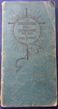 Vintage The Endeavorer’s Daily Companion For 1909 R.R. Anderson Pocket N... - £3.11 GBP