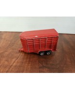 ERTL 1/64 Scale Red Horse Cattle Livestock Trailer Farm Livestock Pre-ow... - $207.34 MXN