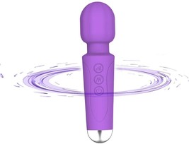 Mini Bullet Vibration Massager, 20 Vibration Modes - Multiple Frequencies - £12.98 GBP