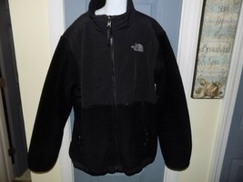 The North Face Denali Jacket Black Coat Fleece Size L (1416) Boy&#39;s EUC - $40.15