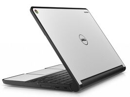 LidStyles Carbon Fiber Laptop Skin Protector Decal Dell Chromebook 11-3120 image 8