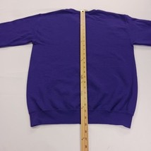 Gildan Heavy Blend LSU Men's Purple Long Sleeve Graphic Sweatshirt Size Small  image 7