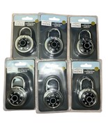 Combination Locker Lock Dial Padlock for Gym and School Lockers Silver L... - $24.74