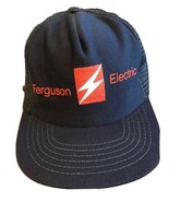 Trucker Style HAT CAP Flat Brim Snap Back Ferguson Electric - $11.96 CAD