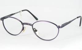 Vintage Brendel Kids 2511 15 Purple Black Eyeglasses Glasses 44-18-125mm (Notes) - $58.57