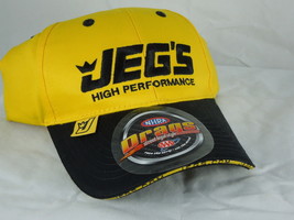 JEG&#39;S HIGH PERFORMANCE TRUCKER CAP Yellow Adjustable BASEBALL HAT NEW  - $23.75