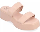 Journee Collection Women Double Strap Slide Sandals Veradie Size US 8.5 ... - $26.73
