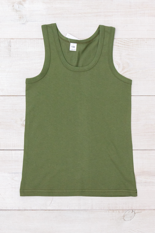 Tank Top (kids unisex), Any season,  Nosi svoe 6072-001 (temno-fistashko... - $11.08+