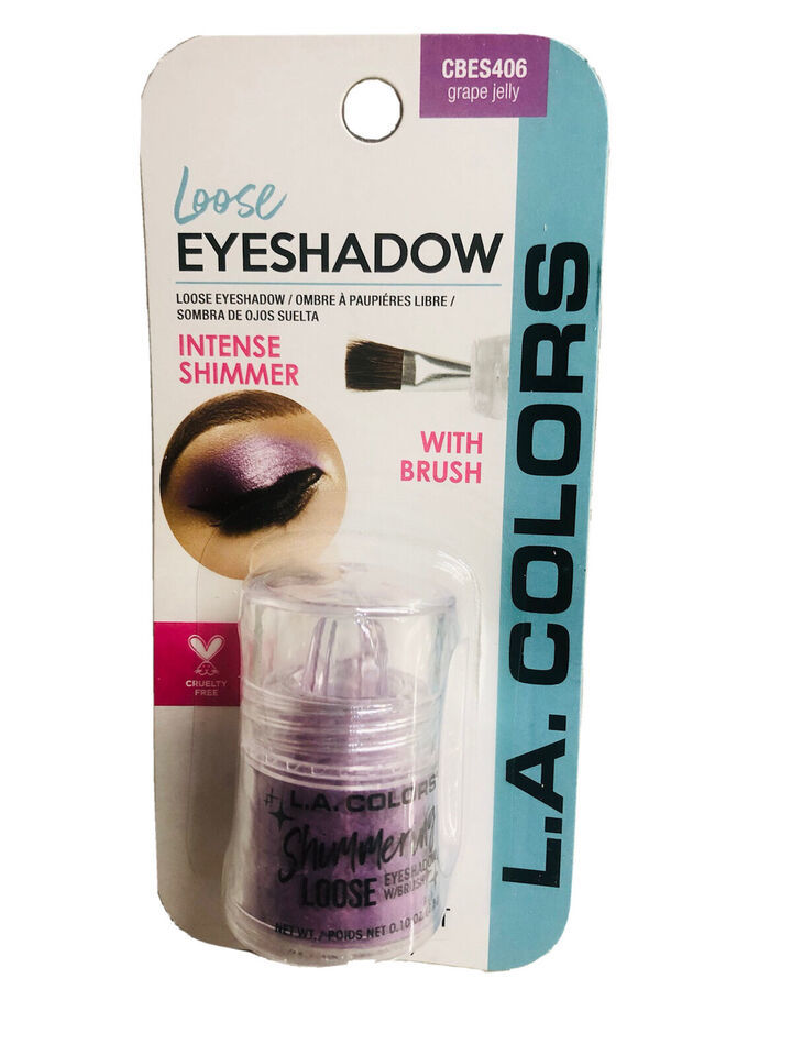 L.A.Colors Loose Eyeshadow Intense Shimmer With Brush CBES401Honey Suckl... - $12.75