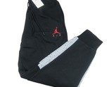 Jordan Flight Black Cement Fleece Jogger Pants Mens Size Large NEW 88420... - £46.89 GBP