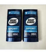 (2) Right Guard Sport Cool Deodorant Antiperspirant 48 Hr 2.6 oz - £20.49 GBP