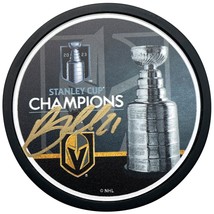 Brett Howden Autographed Stanley Cup Vegas Golden Knights Signed Puck CO... - $67.96