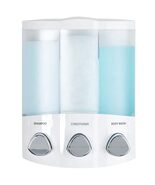 Better Living Products, White 76354 Euro Series TRIO 3-Chamber Soap and ... - $59.02 CAD