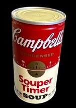 Campbell&#39;s Souper Timer Soup Can - Works Great 4.5&quot; Tall - Collectable - £11.17 GBP