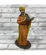 Wise Man Standing Nativity Replacement Figurine 9&quot; Resin On Base - £14.43 GBP