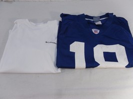 NFL Equipment Aunthentic Rbk Manning jersey and White Columbia White Shi... - £11.59 GBP