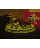 Hallmark Peanuts Gallery CAMPFIRE FRIENDS Figurine Mint With Box - €42,96 EUR