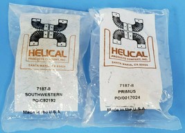 LOT OF 2 NEW HELICAL 7187-8 FLEXIBLE COUPLINGS 71878 - £20.69 GBP