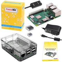 CanaKit Raspberry Pi 3 B+ (B Plus) with Premium Clear Case and 2.5A Powe... - £117.35 GBP