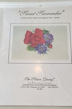 The Silver Lining Sweet Surrender Cross Stitch Pattern Floral Marc Saastad - £11.17 GBP