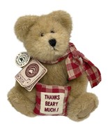 Boyd&#39;s Bears MERCI BEARCOO #903001 2001 Plush 8” Bear Thank You Beary Much! - $14.57 CAD