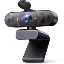 C960 4K Webcam For Pc, 4K Uhd Sony Sensor, Tof Auto Focus, Dual Ai Noise-Cancell - $111.99
