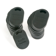 Security Brands 40-021 SecuraKey 125KHz Key Tag Fob Facility Code F4 50 Pieces - £393.27 GBP