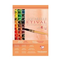 Clairefontaine Etival Cold Pressed Economical Glued Pad, White, A5, 300 ... - $304.10 MXN