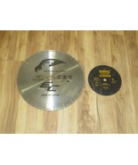 2 Diamond Saw Blades, a) 14&quot; Dia., 20 mm Arbor S50+ &amp; b)  7&quot; Dewalt DW 4712 - $74.25