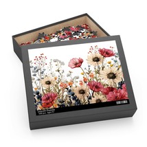 Personalised/Non-Personalised Puzzle, Floral, awd-134, (120, 252, 500-Piece) - £19.94 GBP+