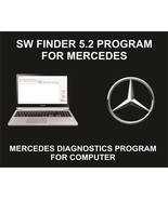 SW Finder 5.2 For Mercedes, Diagnostics And Coding Tool, For Computer - $29.00