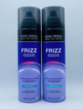 2x John Frieda Frizz Ease Moisture Barrier Hairspray Firm Hold Humid Resist 12oz - £19.68 GBP